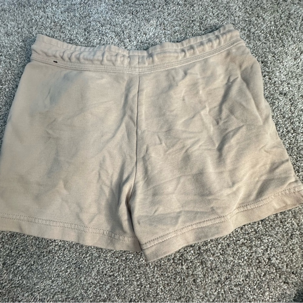 Nike Sportswear Icon Clash Fleece Drawcord Shorts small tan loungewear pockets - Picture 16 of 16
